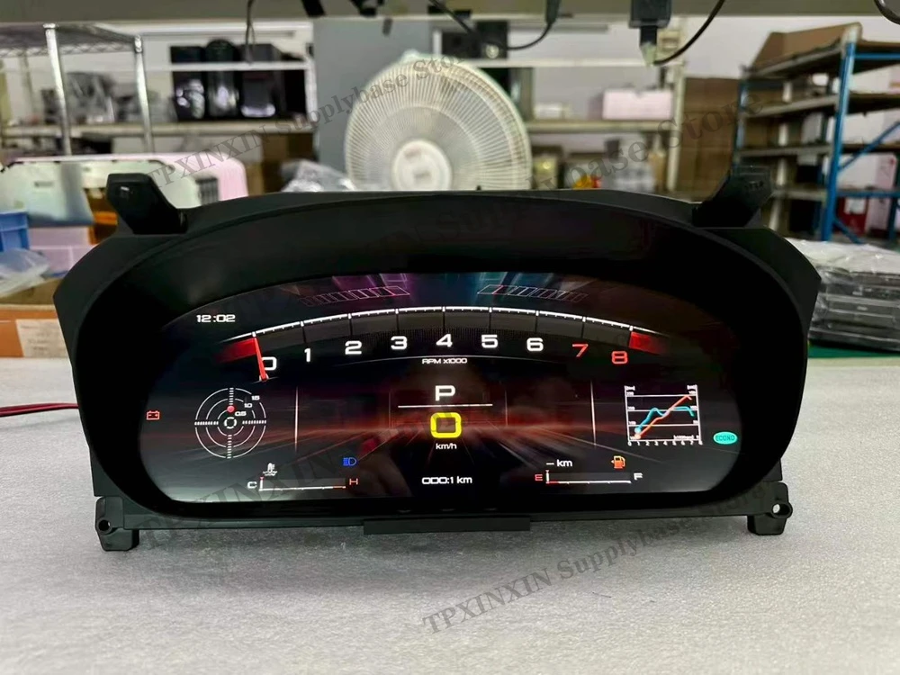 Digital Instrument Cluster For Honda Civic EK 6th 1996~2000 Full LCD Digital Gauge LCD Dashboard Speedometer Virtual Cockpit