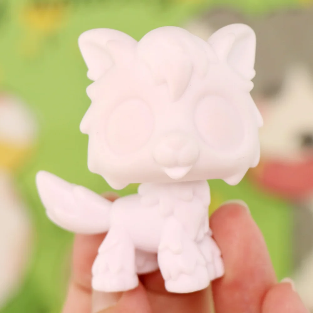 

5 шт. LPS Mini Pet Shop Редкие животные Белая основа Волк 042 Краска для родителей и детей Интерактивные игрушки с качающейся головой Подарите подарки для детей