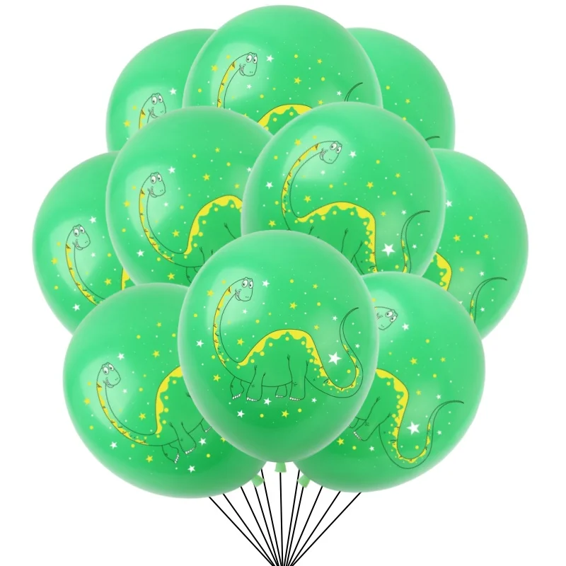 10/30 stücke 12 Zoll Dinosaurier Latex Ballon Set Dschungel Wildes Tier Kind Geburtstag Partei Liefert Dinosaurier Thema Party ballons Dekoration – Detail 3