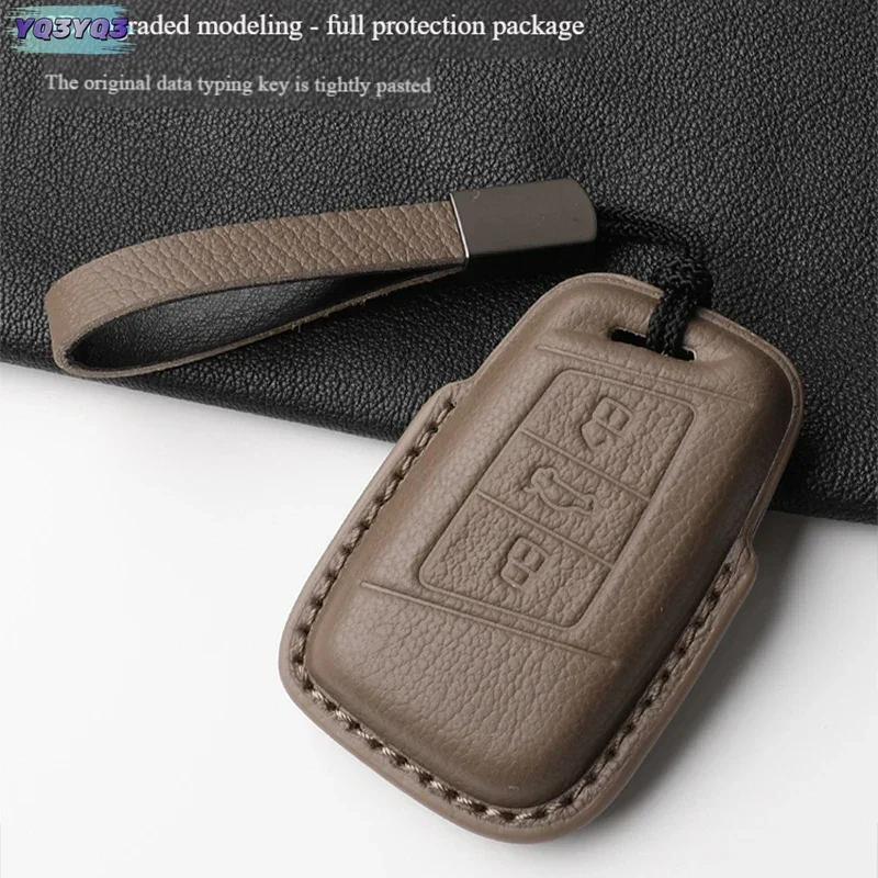 

For VW Volkswagen Car Key Cover Smart Case Shell Keychain Holder Magotan Passat 2015 - 2020 B8 Golf CC car accessories