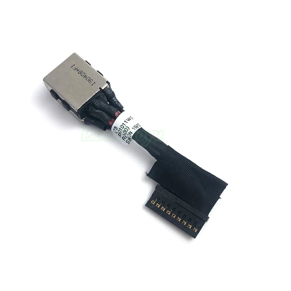 موصل تيار مستمر لأجهزة الكمبيوتر المحمول ، كابل الطاقة لديل 15 g3 3579 3779 p35e003 p75f003 cn-0f5my1