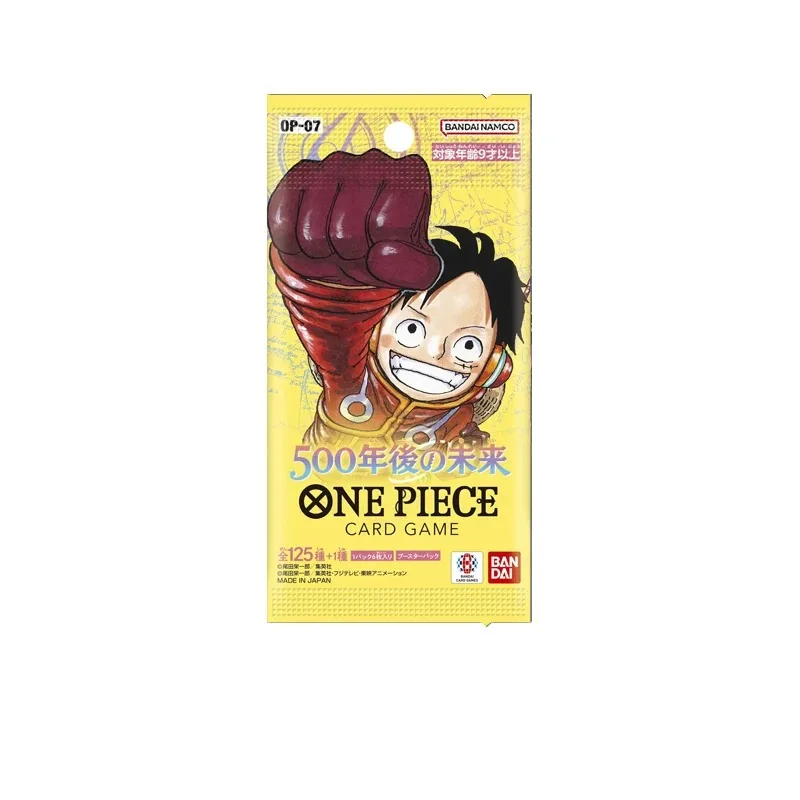 Bandai Original Anime Booster Box One Piece The future 500 years from now OP07 booster Tcg rare Battle Collection Card Toy Gift