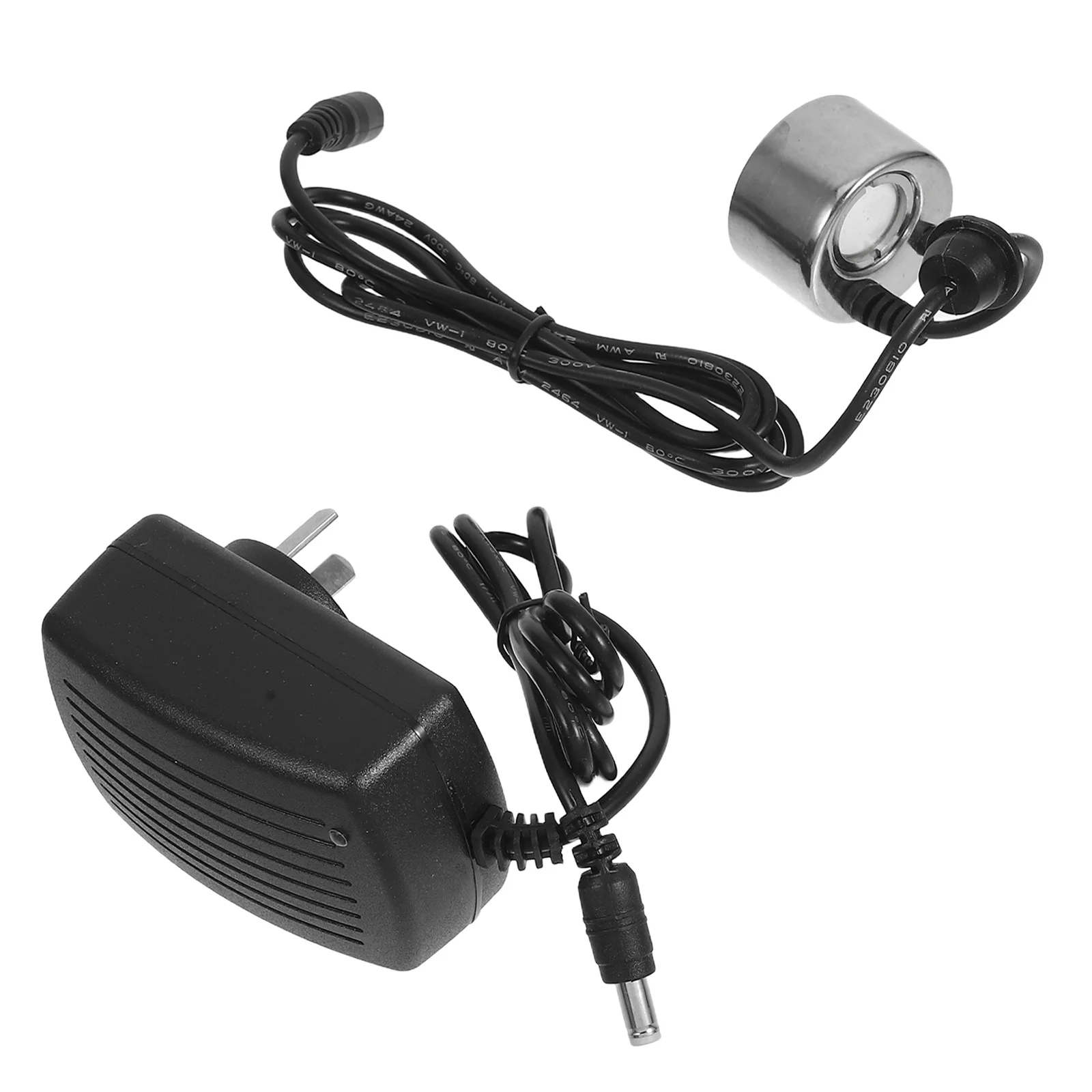 

Water Fountain Mist Maker for Fish Bonsai Aquarium Coffee Table Pond Rockery Vase Birdbath Indoor Outdoor Use 24V Black