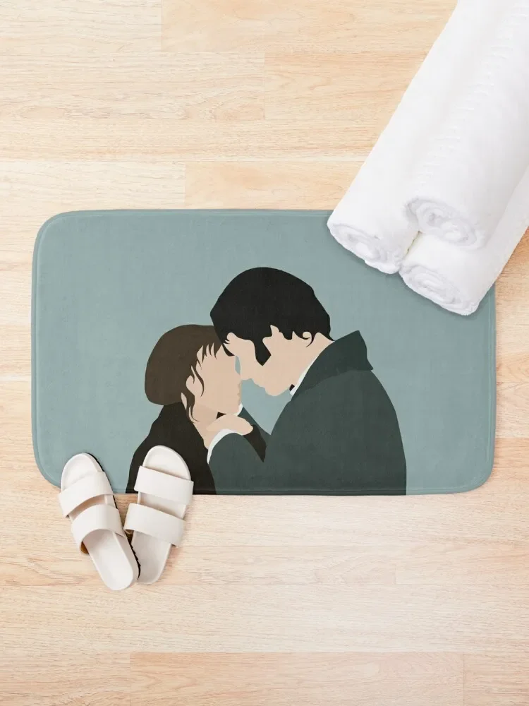 Pride and Prejudice Bath Mat Quick-Drying Bathroom Kitchen Rug Mat