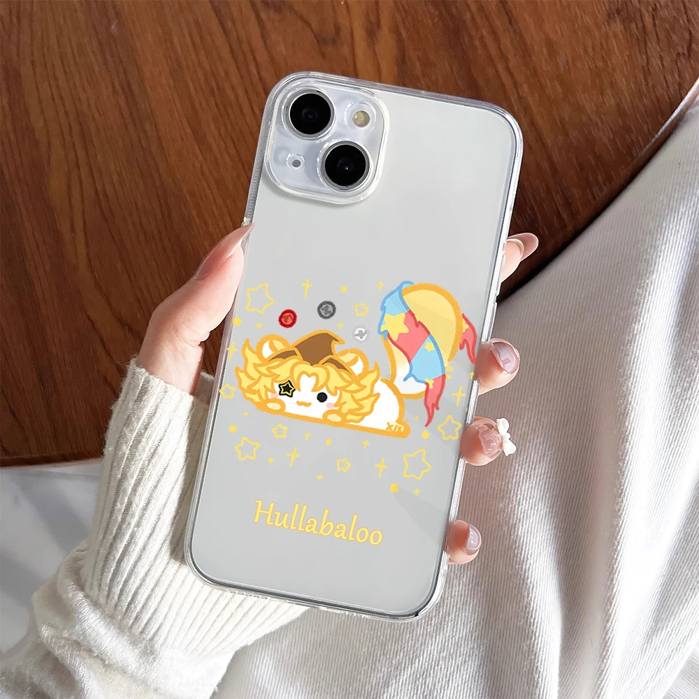 Game Identity V Hullabaloo Hunter Cute For Samsung Galaxy S23 A25 S22 A35 S21 A55 S20 Plus FE Ultra Clear Transparent Shell