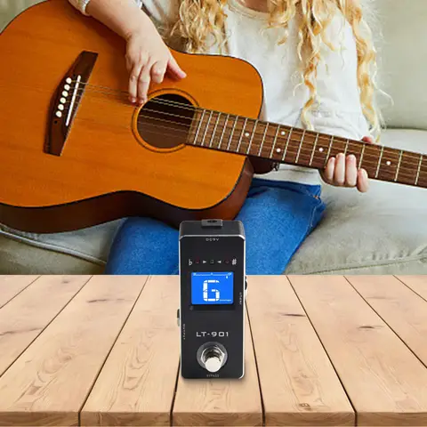 Audio Signal Input Detection in the Rowin for lt 901 for mini Guitar Chromatic Tuner Pedal Enhances Performance Reliability