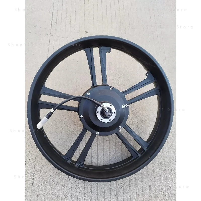 48V 750W 20 Inch Hub Motor With Hall Sensor Integrated Wheel Rim Electric Snow Bike Drive Motor Replacement Part