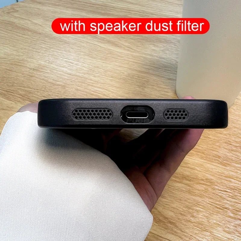 Luxury For Magsafe Matte Silicone Magnetic Wireless Charging Case For iPhone 14 12 13 Pro Max Plus Lens Protect Shockproof Cover