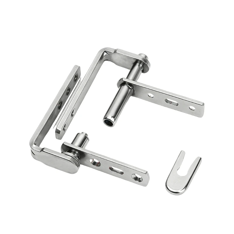   Concealed Door Pivots Hinges 360 Degree Rotating Shaft Automatic Closing Hinge for Swinging Door Quiet Operation