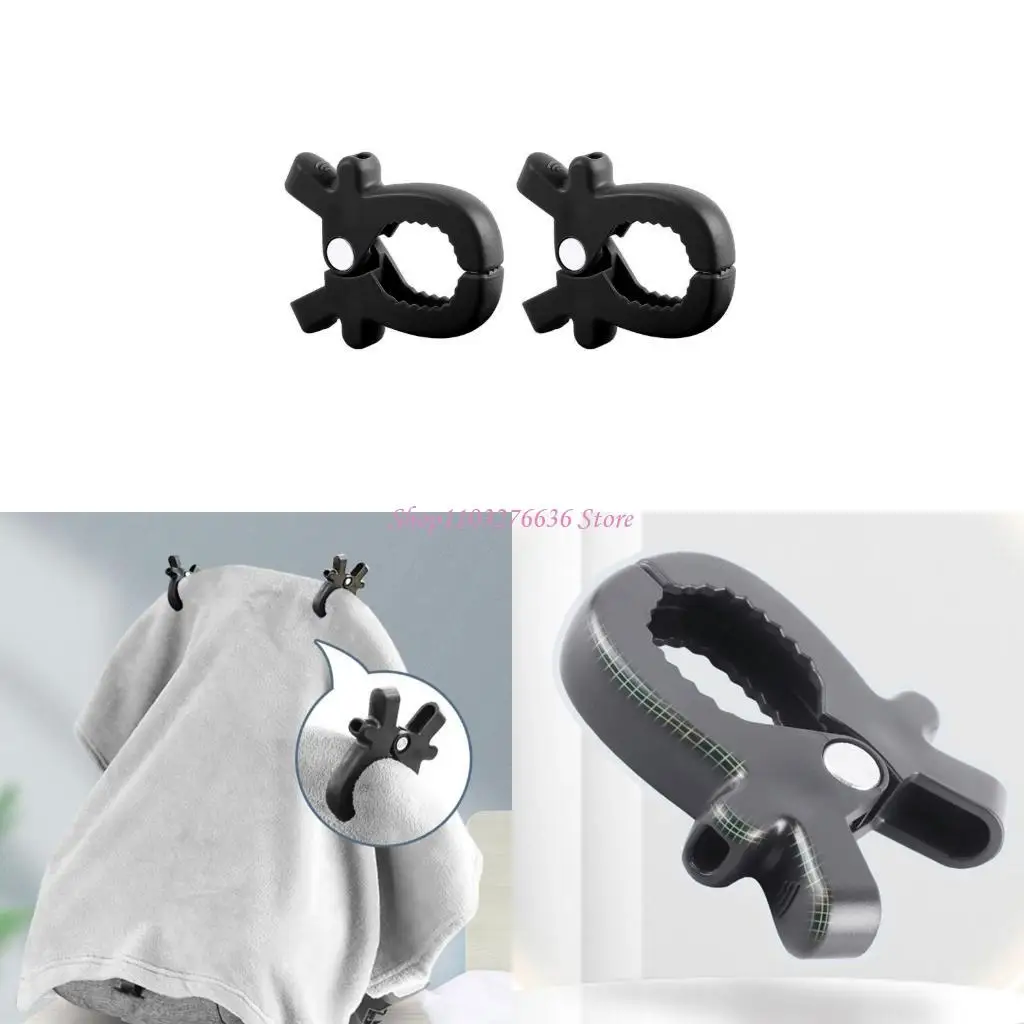 

R6FD Universal Clips Plastic Clips Pram Pegs for Keeping Baby Items Securely Fastened