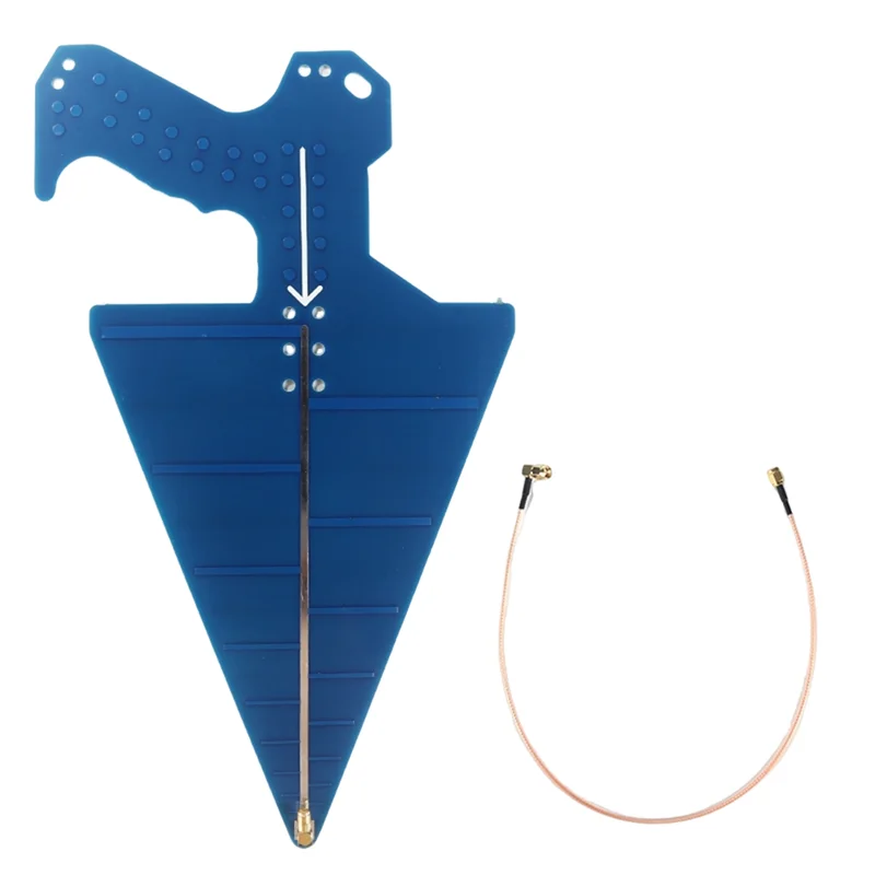 B50B-Log Periodic Antenna Directional Antenna 0.6-10Ghz Direction Finding Antenna Positioning 6-9Dbi Gains EMC Antenna Module