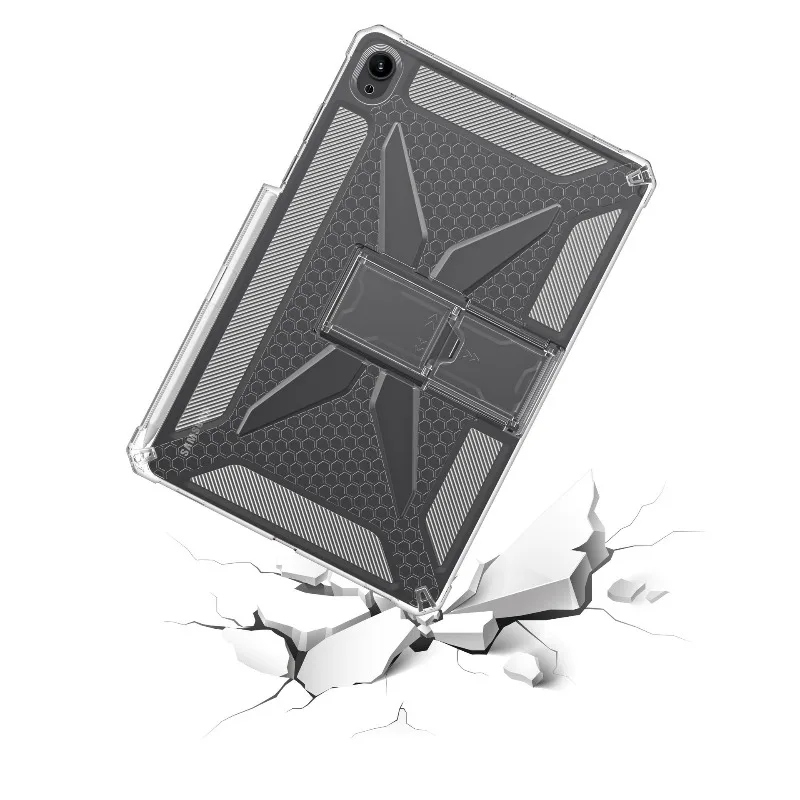 Funda لسامسونج غالاكسي تبويب S11 11 بوصة 2025 حافظة واقية 5G SM-X730/SM-X736B حامل وسادة هوائية واضح لينة غطاء من البولي يوريثان اللوحي حالات