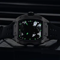 PAGANI DESIGN 2026 42MM New Alien Hollow Back Transparent Movement Luxury Men Watch Sapphire Glass Automatic Men Watches For Men photo 2
