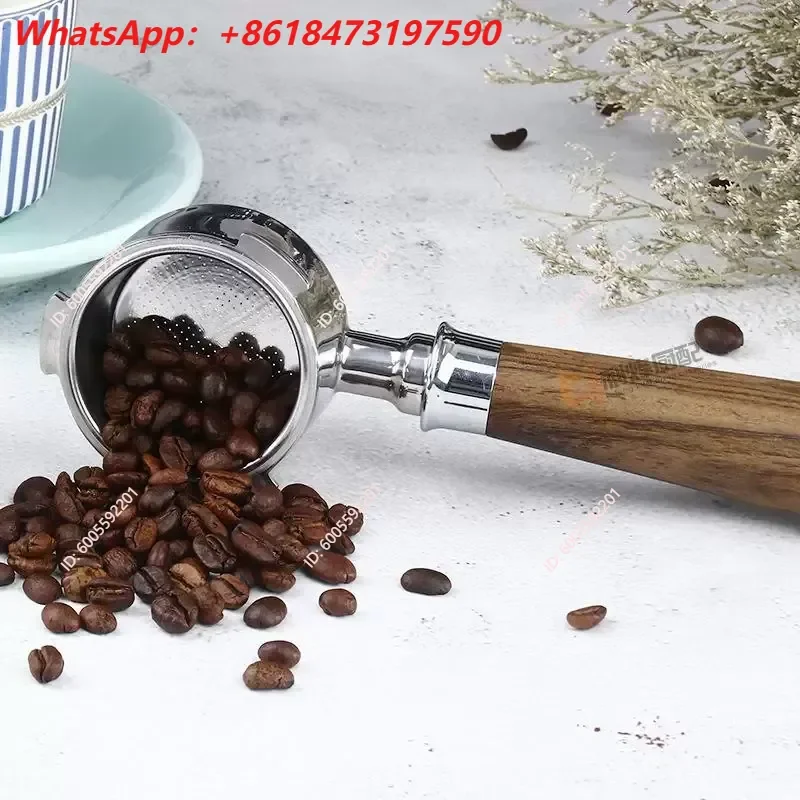 Hot Sale Bottomless Portafilter Handle Universal for Cankun Smagg Delong Platinum Fu 51mm 54mm 58mm Coffee Machine Parts