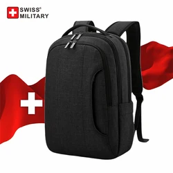 SWISS 15 inches Laptop Backpack Waterproof USB Charge Port School Mochilas Multifunctional Rucksack Mochila Hiking Travel Bag