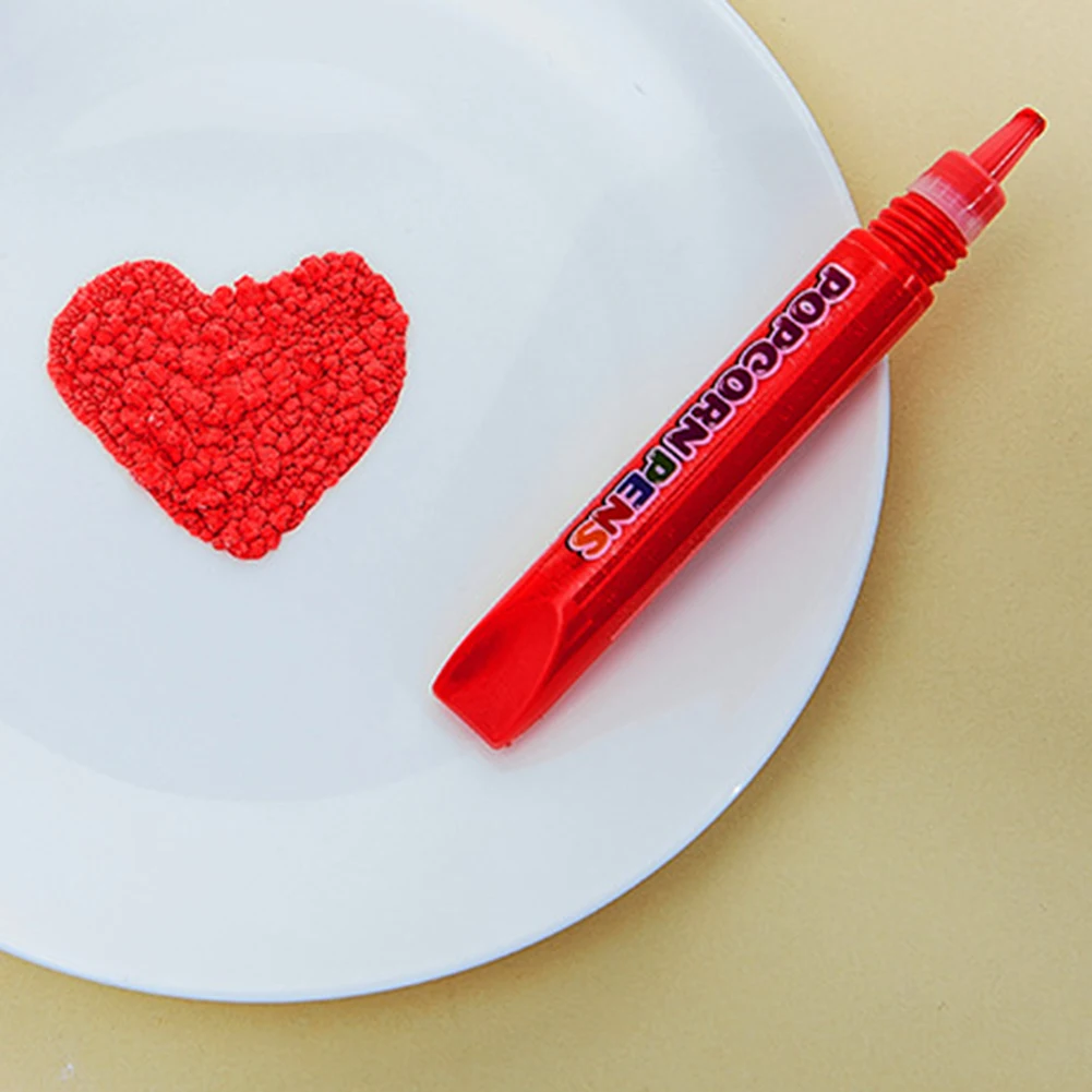 DIYバブルポップコーンドローイングペン、拡張効果絵画ペン、誕生日プレゼント