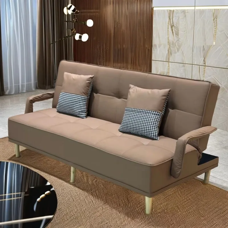 Simple Small House Multifunctional Folding Sofa Bed Living Room Office  Apartment Sofa Bed.