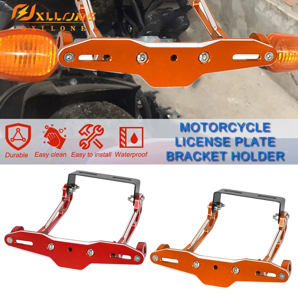 For BMW F800GT F800R F800S F800ST Megamoto K1200R SPORT K1200S K1300 S R GT Motorcycle License Plate Bracket Holder Accessories