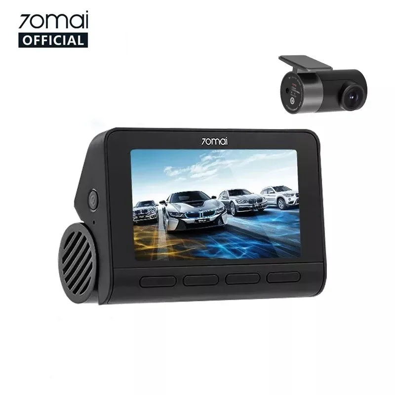 Global Version 70mai A800S dash cam front and rear 4k PS ADAS auto electronics car video recorder Dashcam