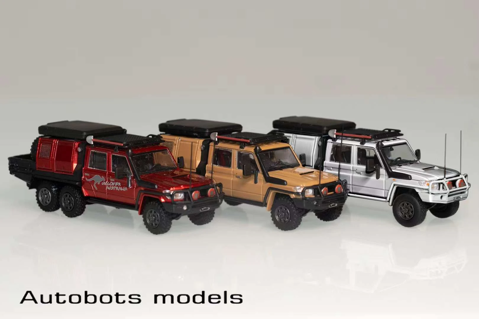 

**Pre-order **Autobots Models 1:64 LC79 6X6 Pickup limited500 Rhd Diecast Model Car