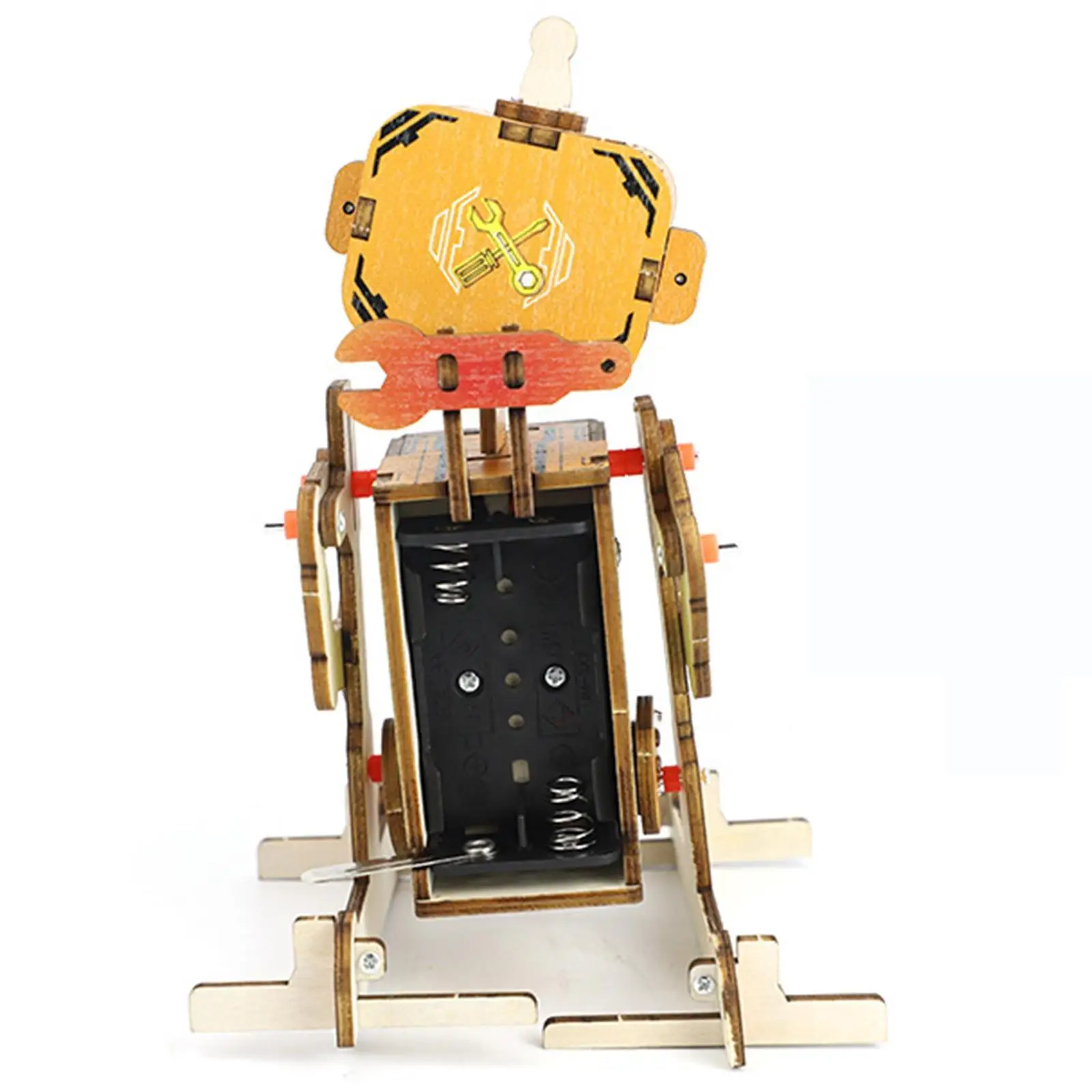 Robot DIY Kit Learning Toy Assemble Robotics Model Woodworking Projects Gift for