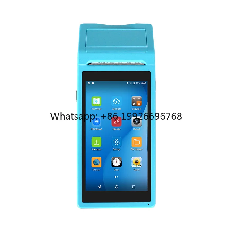 

HT518Q2 Portable Android POS in Guangzhou Quad-Core Processor 5.5\" Display with Built-in Printer Products in Stock