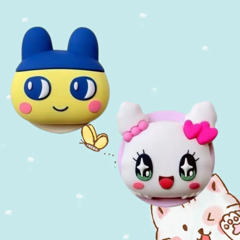 Tamagotchi Mametchi Lovelitchi Kuchipatchi creative animation peripheral magnetic bracket secondary cartoon mobile phone bracket view 6