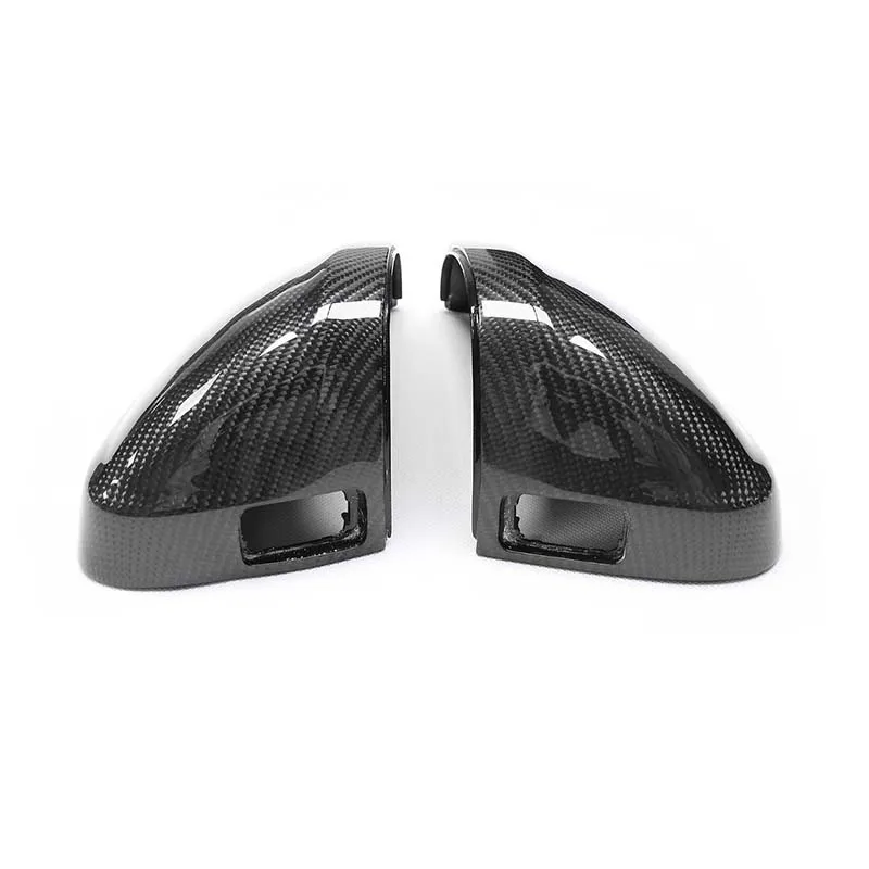 Replacement With Lane Assist B9 Carbon Fiber Car Side Wing Mirror Cover For Audi A4 A4L A5 S5 2016-2018 A5 Mirror Cover