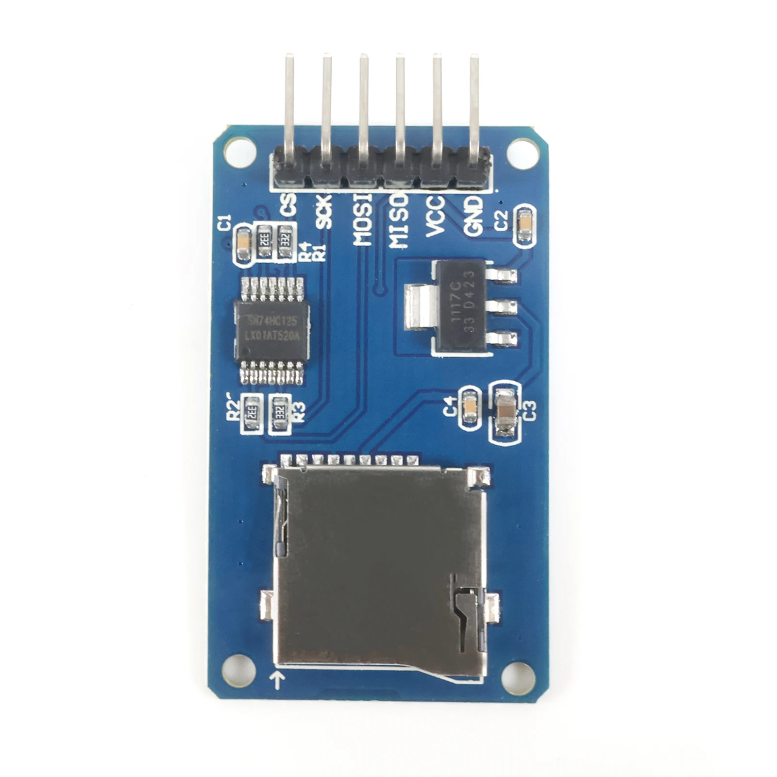 SDカードリーダーモジュール マイクロTF / 標準SD / - Level Shifter 3.3V のレビューと価格