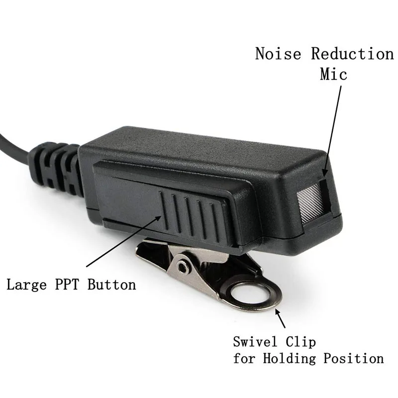 Наушники с воздушной трубкой и микрофоном PTT для Motorola MTP6550 MTP850S XIR P8268 P8200 APX4000 APX2000 APX6000 DP4800 DP3400 Радио