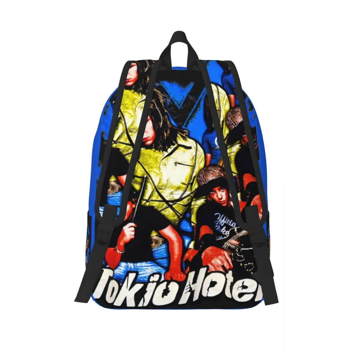 Art Tokio-Sac à dos d'hôtel pour hommes, sacs à dos d'université en polyester, motif drôle, sacs d'école, sac à dos, cadeau de Noël, mode rock