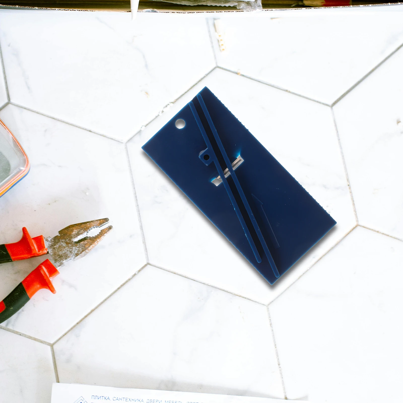 Riparazione precisa dei bordi dell'auto in vinile Forma triangolare Adesivo in plastica antigraffio Seccatoio Strumento per colorare le finestre Installazione dell'involucro in vinile