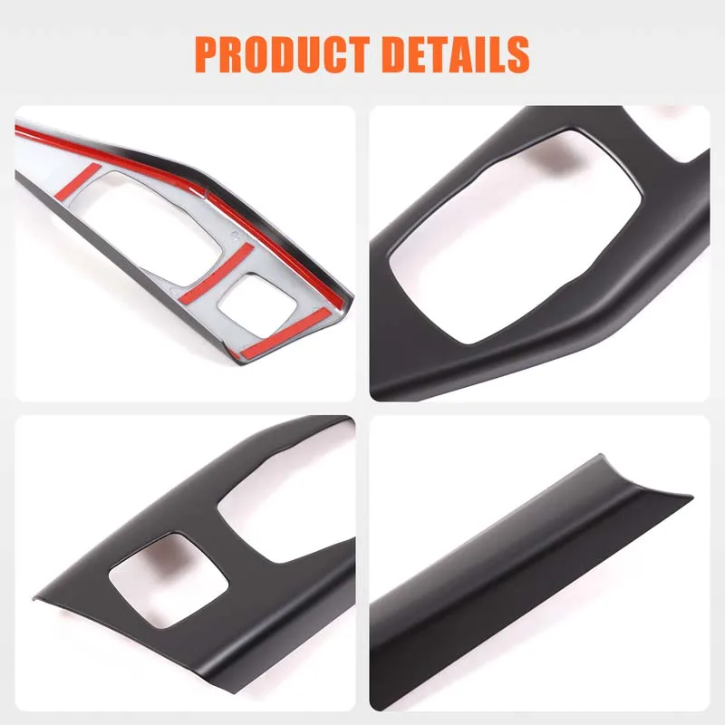 For BMW 2 Series F23 220I 225I 2014-19 Accessories ABS Carbon Fiber Car Multimedia Knob Button Panel Cover Sticker Interior Trim