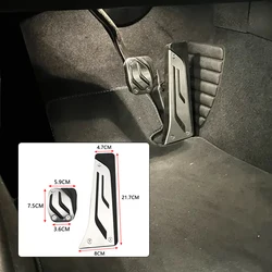 Car Brake Accelerator Accessory Gas Brake Pedal Pads for BMW M2 M3 M4 M5 M6 I3 I8 Non Slip Pedal Covers