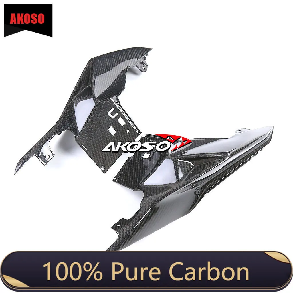 3K 3*3 Carbon Fiber Rear Tail Side Panels Fairings Tail Fairing Rear Seat Side Panels Cover Motorcycle For BMW S1000RR 2015-2018