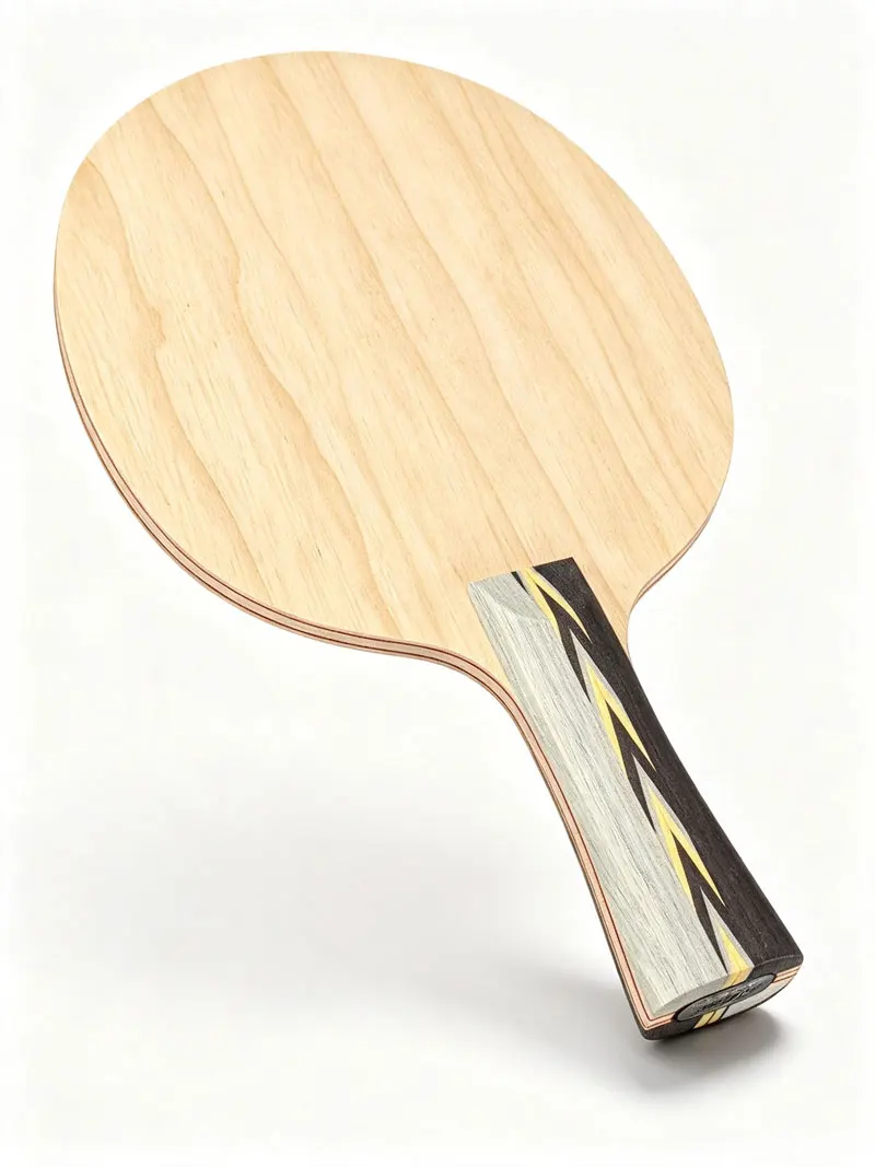 DHS POWER G 7 PG7 Tischtennisschläger 7-lagiges Holz Ping-Pong-Schläger Originalverpackung Loop-Driving mit Schnellangriff – Detail 3