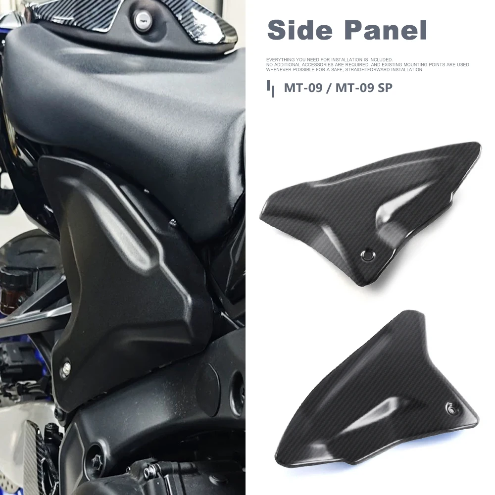

New 2024 2025 Motorcycle ABS Infill Panels Guard Protector Frame Infill Rear Side Panel For YAMAHA MT-09 SP MT09 MT 09 SP