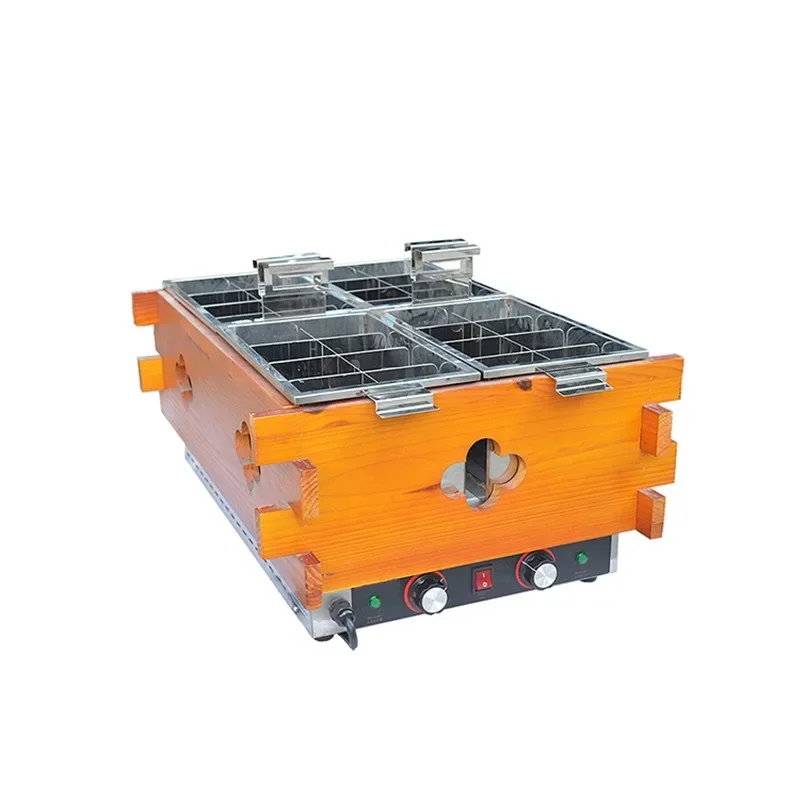 Wooden box Mala ironing machine Convenience store cooked food equipment Electric heating string incense Oden cookin