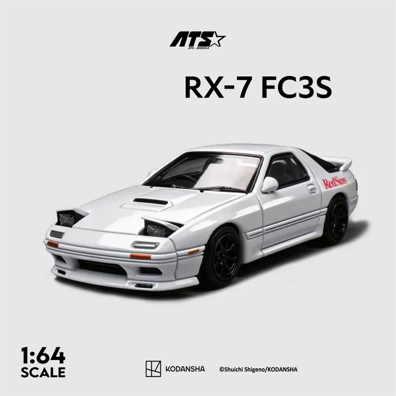 

(Pre-Order) 1:64 RX-7 FC3S White Initial D Diecast Collector's Vehicle Model Car