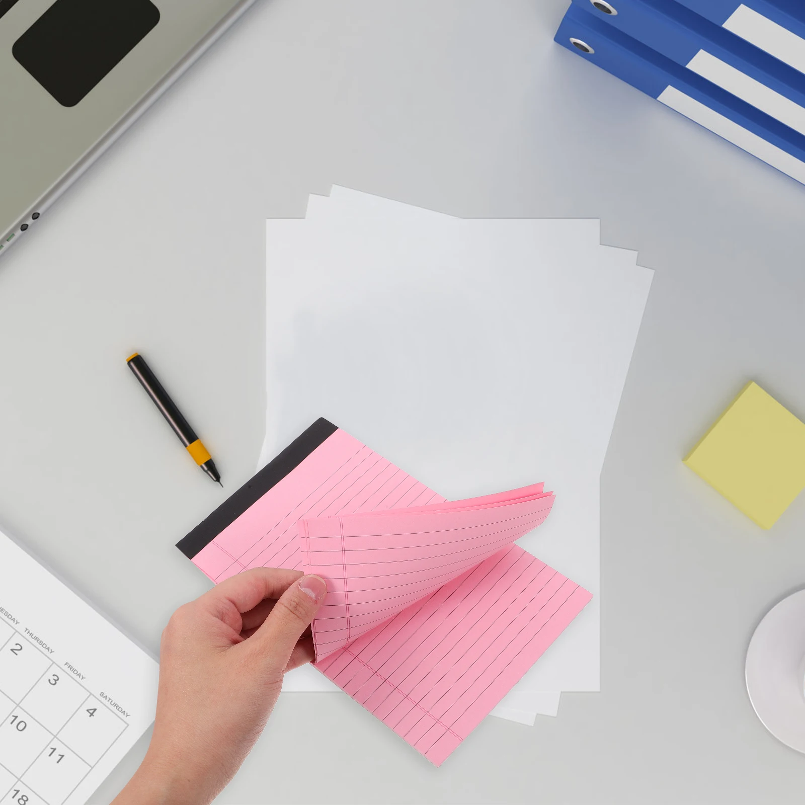 

4 Pcs Portable Take Paper Notes Office Notebook Legal Memo Pad Notepad Mini Notepads