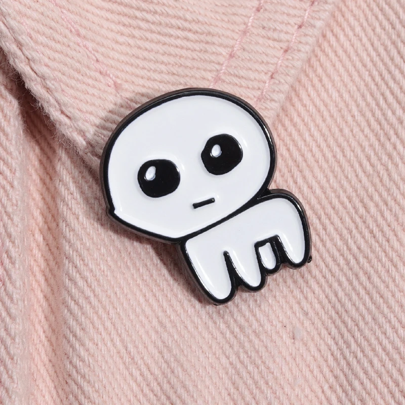 Autism Enamel Pin TBH Creature Introvert Caring For Mental Health Brooch Lapel Backpacks Badges Jewelry Gifts For Kid Adolescent