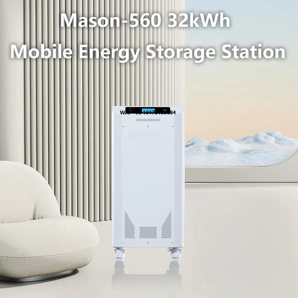 Standing 30KWh LiFePO4 48V/51.2V 600Ah/628Ah 30KW Home Solar Energy Storage Battery System with CAN Communication
