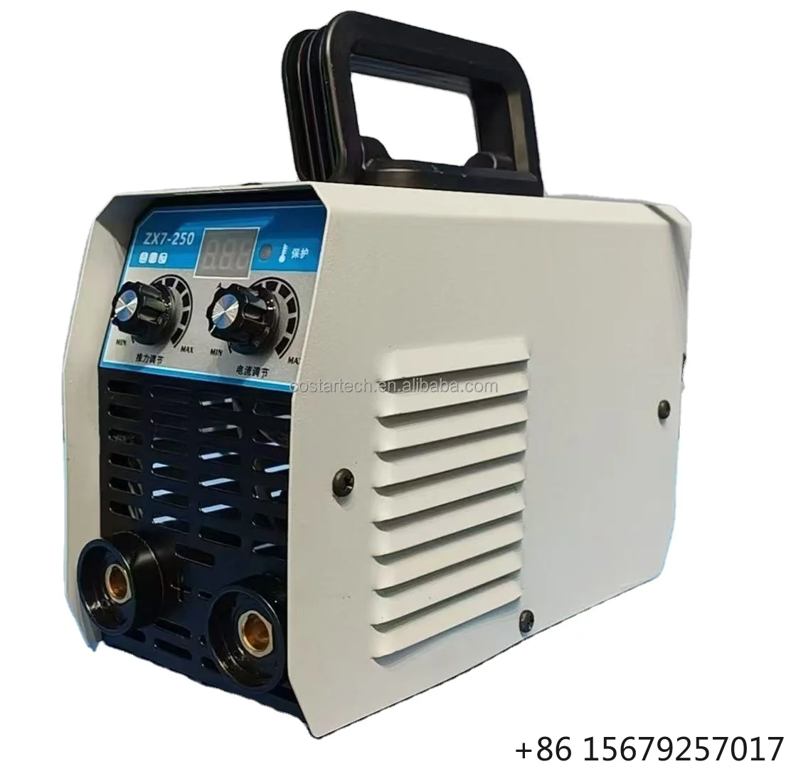 Factory Price Zx7-200 Mini Portable Arc Handheld Welder 220v Inverter DC Motor New Condition for Home Use or DIY Welding