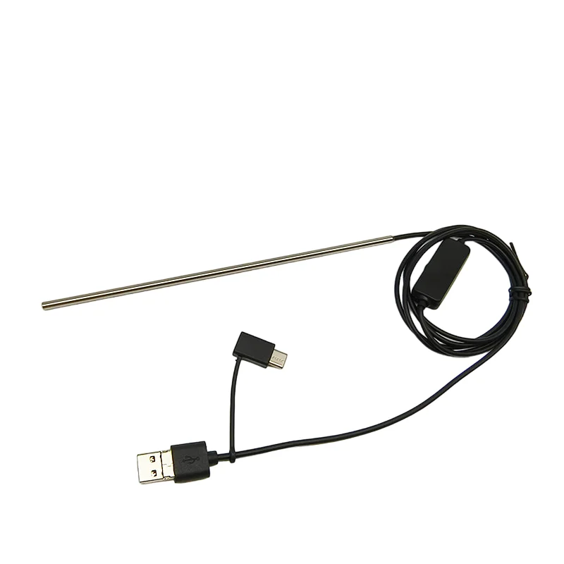 1MP 3.9mm المنظار الأنبوبي الصلب FOV140 ¢ 3 في 1 واجهة USB فحص خطوط الأنابيب الصناعية