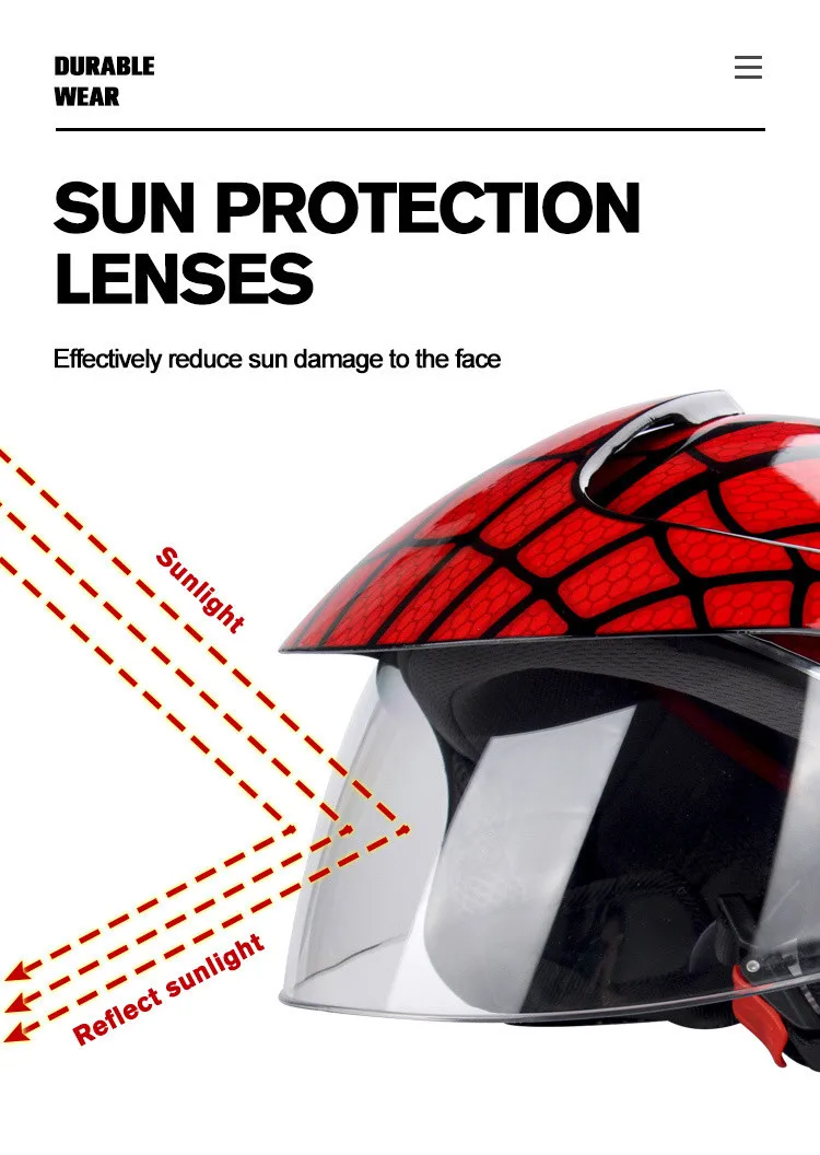 Casco Da Motocross Integrale Con Visiera – Per Adulti E Bambini, Include 3 Accessori Omaggio