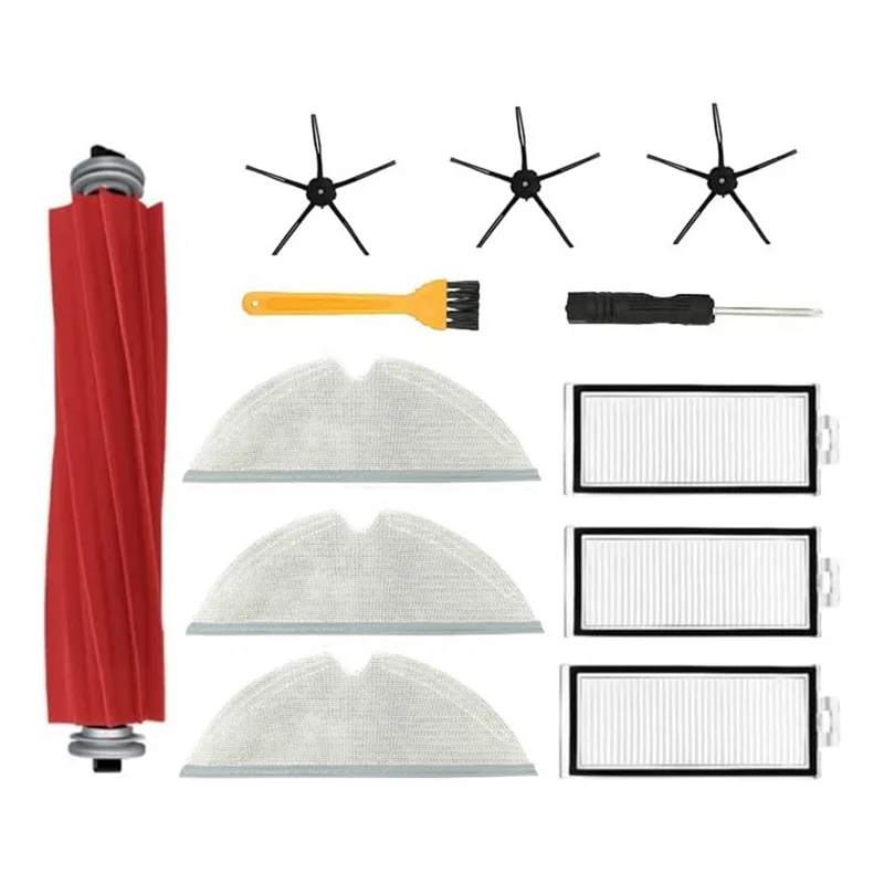 EAS-For Xiaomi Roborock Q7 / Q7 + Q7 Max / Q7 Max + Plus ملحقات استبدال المكنسة الكهربائية مرشحات الفرشاة الجانبية الرئيسية