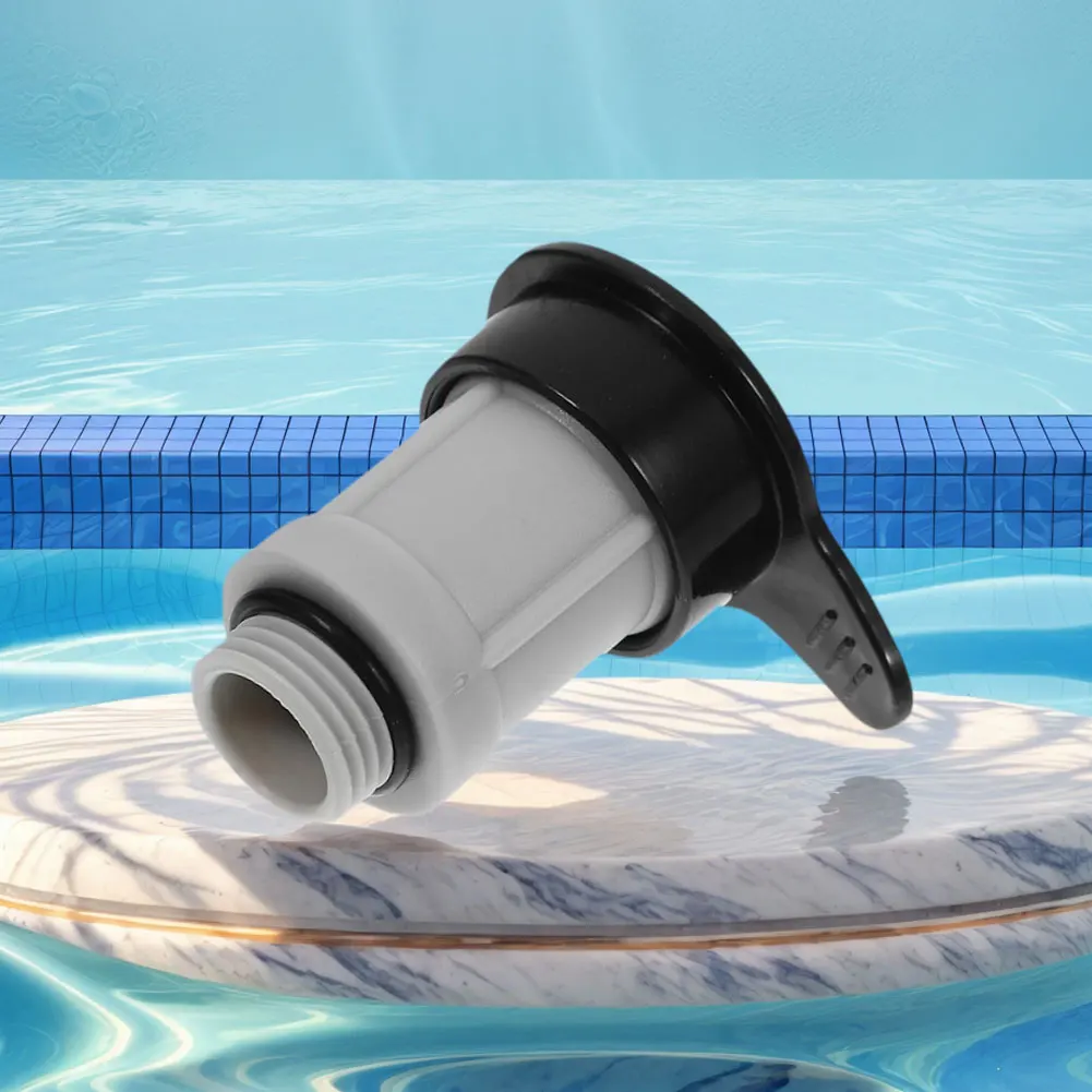 12363 12373 Air Jet Valve & Air Jet Valve Cap Fit for Intex Above Ground Swimming Pool Inlet Compatible with 26165EH, 26167EHJAS