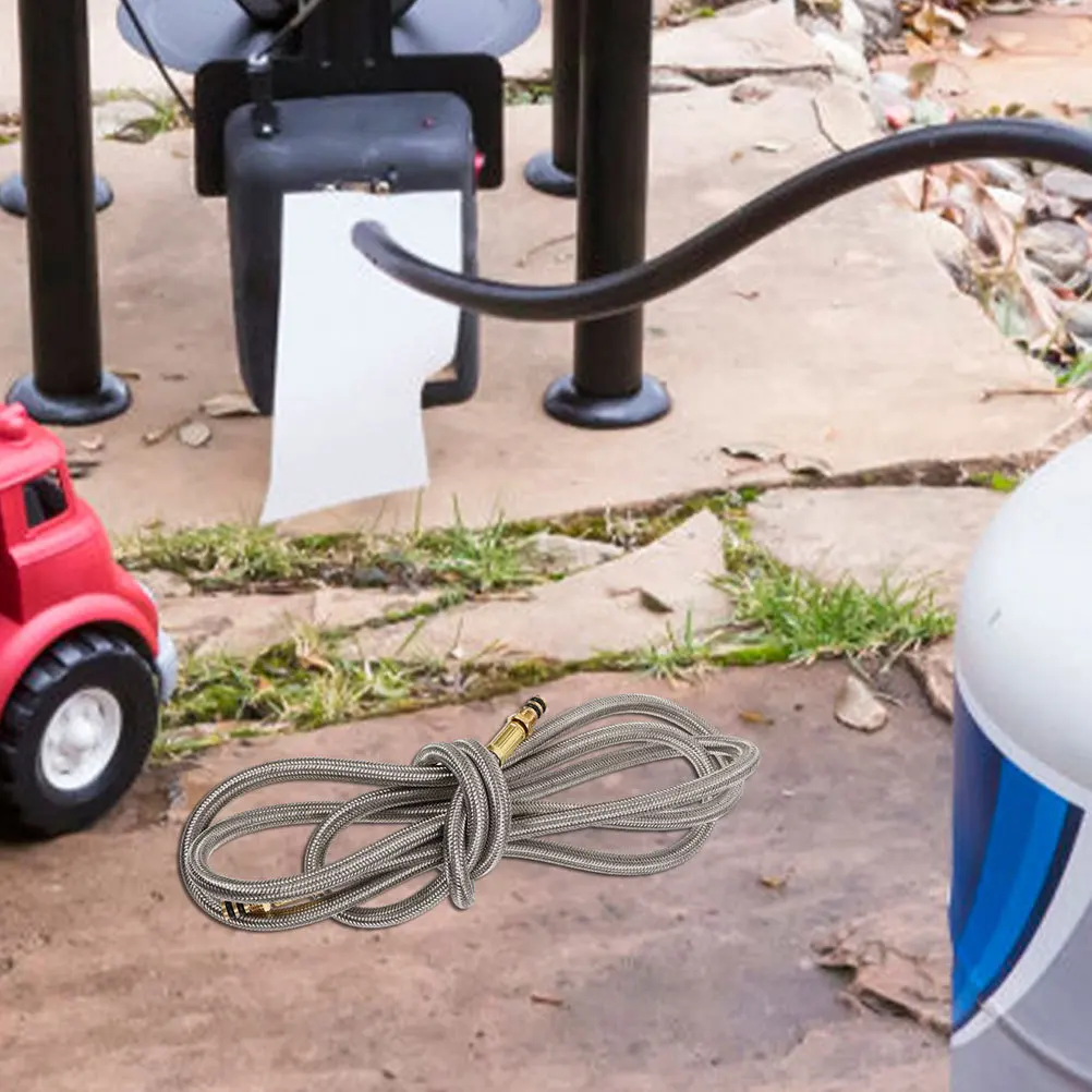 

Гибкий удлинитель пропанной линии из нержавеющей стали для уличных печей Подходит для большинства моделей гриля Прочный, устойчивый к высоким температурам