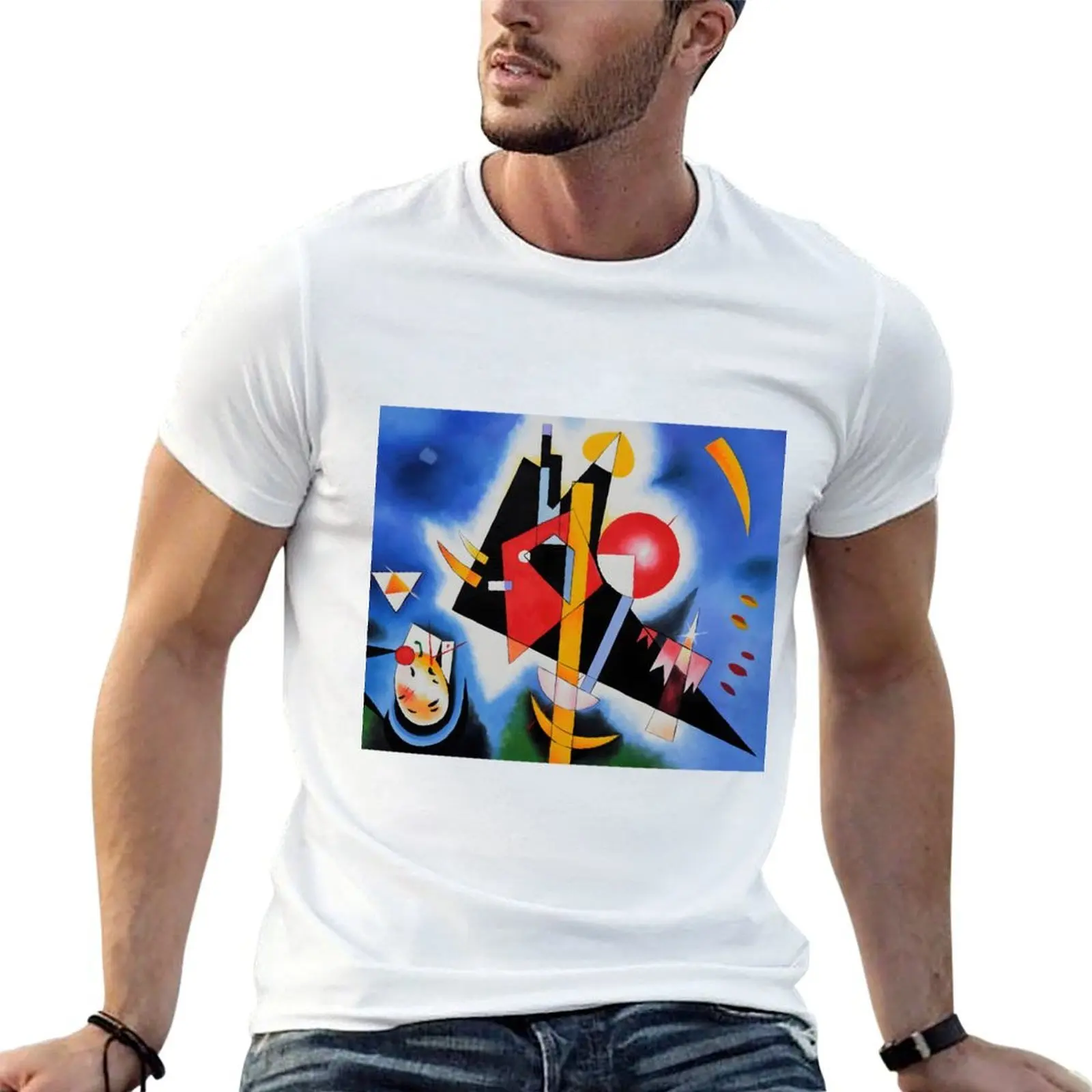 

Wassily Kandinsky T-Shirt man t shirt heavy cotton t shirts for man graphic vintage T-Shirt