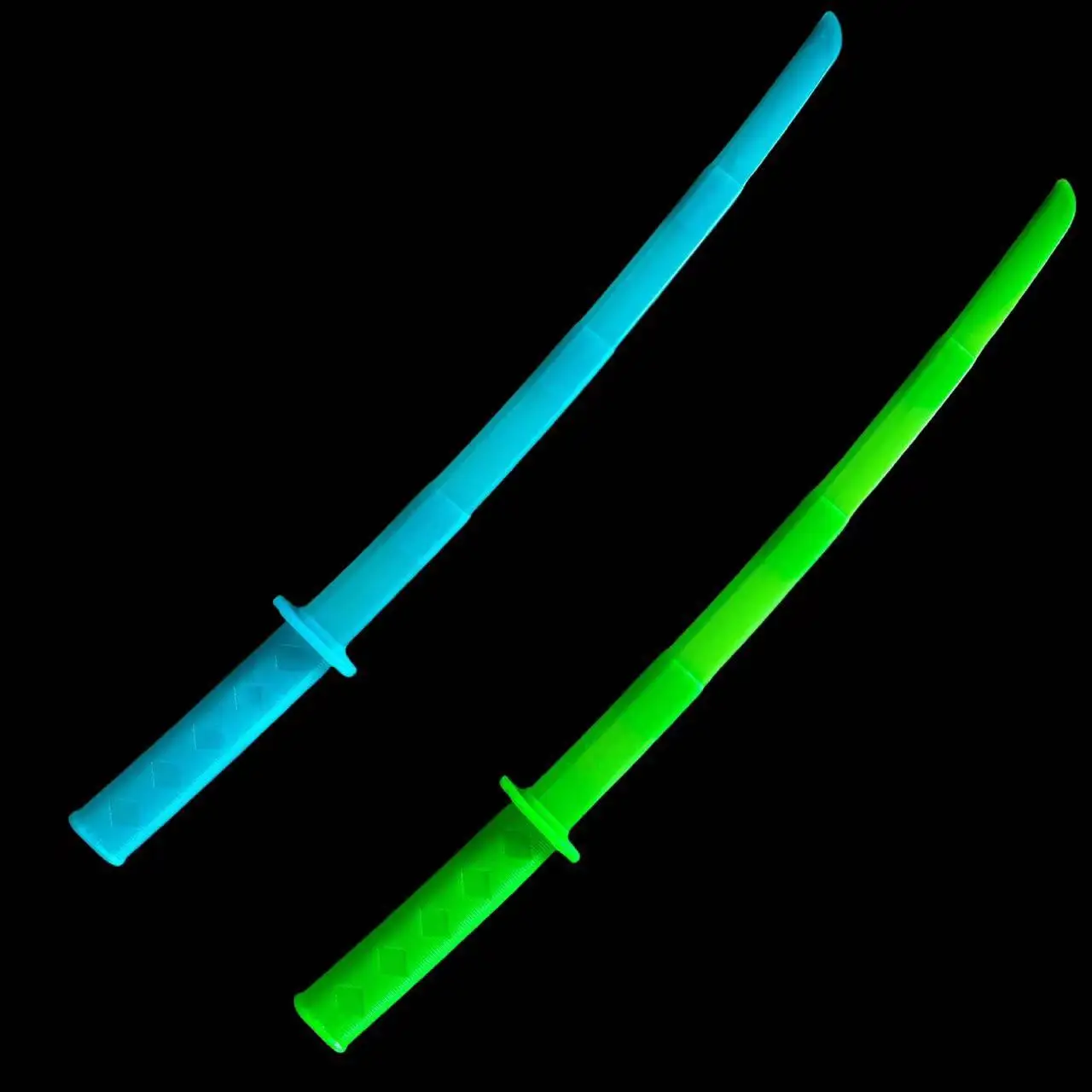 Couteau créatif imprimé en 3D, jouets de soulagement d'épée rétractable Katana extensible pour l'entraînement des Arts martiaux et des accessoires de Cosplay, 1 à 2 pièces